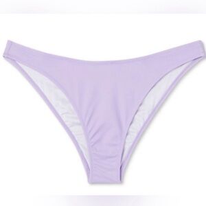 NWT Shade & Shore Lilac Bikini Bottoms Size S